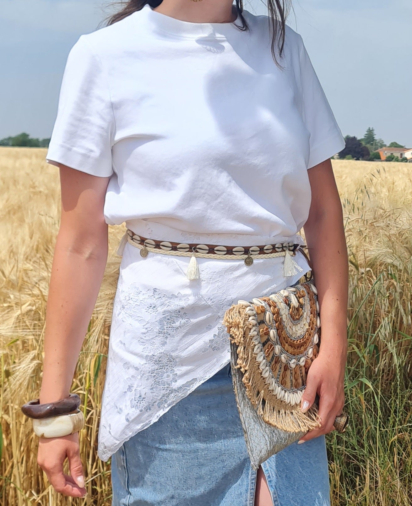 FOULARD DENTELLE